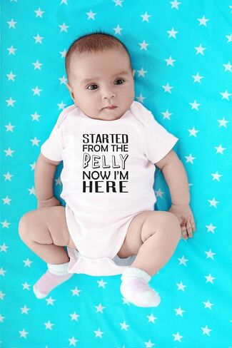 بدأت CBTwear من البطن، والآن أنا هنا - ملابس أطفال - ملابس مضحكة لحديثي الولادة للأولاد والبنات in Saudi Arabia