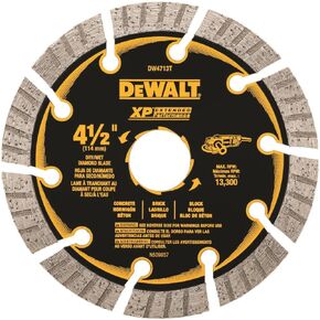 DEWALT DW4713T 4-1/2" XP Turbo Seg Diamond Blade
