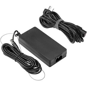 مشغل LED صغير الحجم 130 وات لجهاز RC 100B، محول طاقة مع كابل طاقة (قابس أمريكي) - 4853