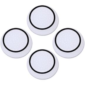 PS Portal Thumb Grips Caps, Anti-Scratch and Anti-Fingerprint Joystick Caps for PS Portal Thumbstick Covers Silicone Analog Stick Caps PS Portal Accessories (4 Pcs) - White