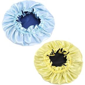 Infant Toddler Satin Silk Hair Bonnet for Baby Girl Boy Sleeping Kids Cap Hat