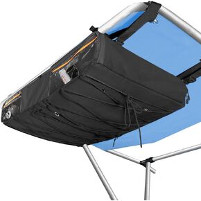 T-Top Storage Bag, Waterproof Nylon PFD Storage Bag Holds 6 Type II Life Jackets, Boat Storage Accessories（Life Vests not Included）