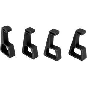 Accessories for PS4 Bracket, Game Machine Cooling Legs, Non Slip Game Console Horizontal Holder, for Improve Airflow Around The Console, Increase Heat Dissipation (Black)
