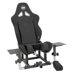 SimFab Modular Flight Simulator Cockpit. Hybrid Edition. General, military, combat, commercial, helicopter simulation. Military Green Seat (black)
