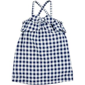 Mud Pie Baby Girl Gingham Bow Dress