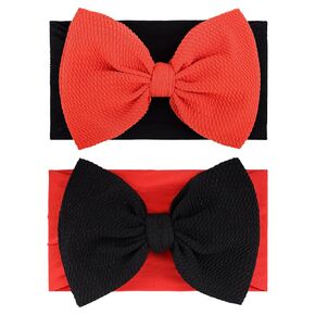YanJie Halloween Baby Girls Headbands Orange Candy Bows Baby Headbands Nylon Yellow Hairbands Halloween Hairbands Accessories for Newborns Infants Toddlers Halloween Gifts