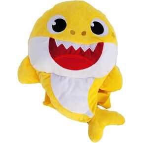 AI ACCESSORY INNOVATIONS pinkfong Baby Shark Plush Backpack 15" x 11" x 6" Inches