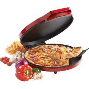 Betty Crocker Countertop Pizza Maker, 1440-Watt Pizza Maker Machine for Home, BC-2958CR