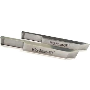 Double End Internal External Threading HSS Tool Set for Lathe Machine Tools ((10 X 10 MM SHANK))