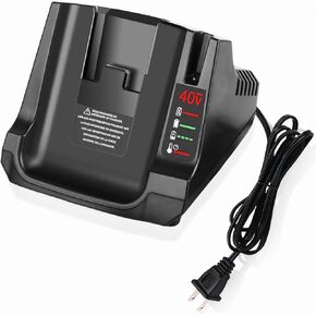 Quick LCS40 LCS36 40V Charger for Black+Decker Power Tools 36V/40V Lithium Battery LBX1540 LBX2540 LBX2040 LBXR2036 LBX36 LBXR36 LST136W LST540 LCS1240 LST136 LHT2436 LSW36