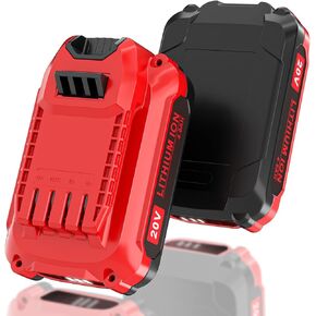 2 Pack 4.0Ah Lithium-ion Replacement Batteries Compatible with Craftsman 20V Battery CMCB202 CMCB205 CMCB204 CMCB206 CMCB201 Craftsman MAX V20 Series Tools