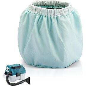199827-4 Pre-Filter Set Fits for Makita Cordless Vacuum Model XCV11Z DVC750L DVC750A DCV11Z, Vacuum Filters, Pre Filter Bag (Pack of 1)