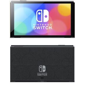 Original Replacement OLED Black tablet Switch OLED Console (Bulk Packaging) (Renewed)