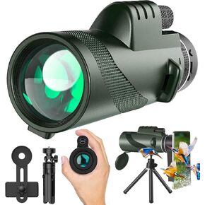 80X100 Monocular Telescope, Monoculars High Powered for Stargazing,n1