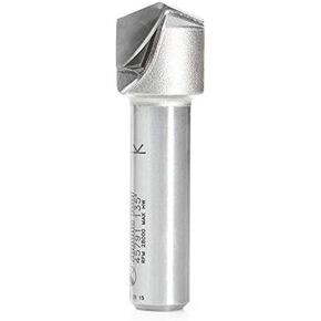 Amana Tool - 45791 Carbide Tipped Double Edge Folding V-Groove 135 Deg x 0.080" Tip Wi