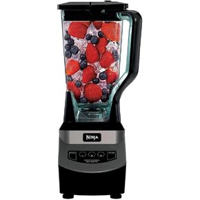 Ninja NJ601AMZ Professional Blender with 1000-Watt Motor & 72 oz Dishwasher-Safe Total Crushing Pitcher for Smoothies, Shakes & Frozen Drinks, Black