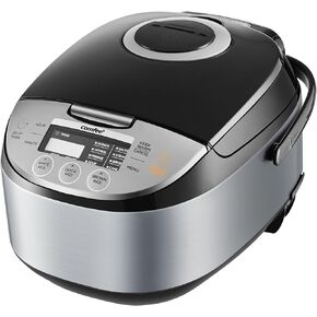 COMFEE' Rice Cooker 10 cup Uncooked(20 Cups Cooked), Japanese Rice Cooker, 11 Digital Cooking Programs, Fuzzy Logic Cooker, Steamer, Warmer, with 24 Hours Delay Timer