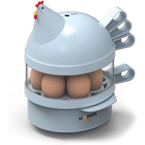 Maverick SEC-2 HENRIETTA HEN EGG COOKER | 7 Egg Capacity Electric Egg Maker for Hard, Soft & Poached Eggs