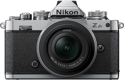كاميرا Nikon Z fc الرقمية بدون مرآة مع عدسة 16-50 مم (أسود، 1675) حزمة مع بطاقة SD Extreme PRO سعة 64 جيجابايت + حقيبة كاميرا + برنامج تحرير + طقم مرشح 4 قطع + طقم تنظيف + المزيد in Saudi Arabia