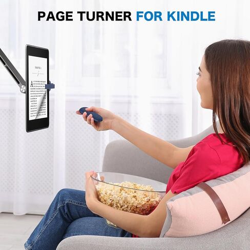 جهاز التحكم عن بعد لقراءة الصفحات لقارئ الكتب الإلكترونية Kindle Paperwhite Oasis Scribe، أداة النقر على الصفحة لأجهزة iPad اللوحية التي تقرأ الروايات، مشغلات تسجيل الفيديو عن بعد لكاميرا الهاتف، أزرق in Saudi Arabia