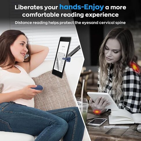 جهاز التحكم عن بعد لقراءة الصفحات لقارئ الكتب الإلكترونية Kindle Paperwhite Oasis Scribe، أداة النقر على الصفحة لأجهزة iPad اللوحية التي تقرأ الروايات، مشغلات تسجيل الفيديو عن بعد لكاميرا الهاتف، أزرق in Saudi Arabia