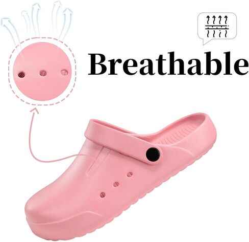 Nihaoya Unisex Garden Clogs Arch Support Nursing Sandals for Men and Women | Comfortable,Slip-Resistant Outsole,Lightweight,Garden, Outdoor, Beach, Pool Easy To Clean,Great for Daily Wear in Saudi Arabia