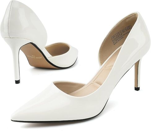 JENN ARDOR Women's Pumps High Heels Pointed Closed Toe Stiletto D'Orsay 3 in Comfortable Soft Wedding Bride Guest Party Dress Classic Elegant Pumps Casual Work Shoes in Saudi Arabia
