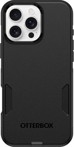 حافظة OtterBox لهاتف iPhone 16 Pro Max Commuter Series - أسود in Saudi Arabia
