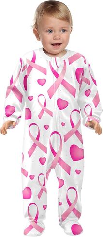 Dussdil Baby One-Piece Footies Newborn Rompers Pajamas Cotton Footed Pjs for Sleep Play Boys Girls in Kuwait