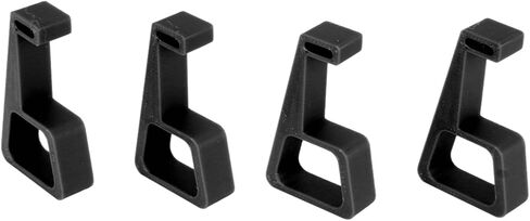 Accessories for PS4 Bracket, Game Machine Cooling Legs, Non Slip Game Console Horizontal Holder, for Improve Airflow Around The Console, Increase Heat Dissipation (Black) in Saudi Arabia