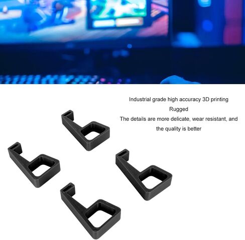 Accessories for PS4 Bracket, Game Machine Cooling Legs, Non Slip Game Console Horizontal Holder, for Improve Airflow Around The Console, Increase Heat Dissipation (Black) in Saudi Arabia