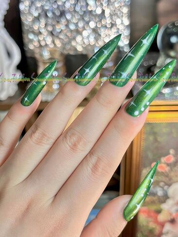 HAND-PAINTED White Press Ons Neon Small Press on Nails Long French Press on Nails Coffin Medium Short Nail art Fake Nail Art Kit with 7g Glue on Nails Handmade Almond Square Nails (Large, Style 26) in Kuwait