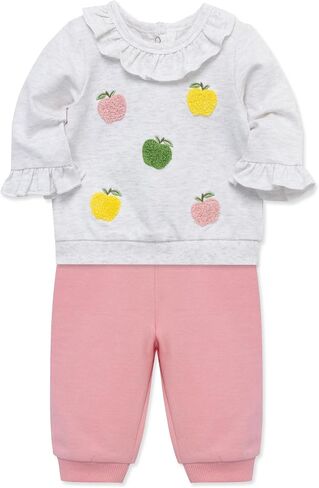 Little Me Clothes for Baby Girls' Active set, 3 Months - 12 Months in Saudi Arabia
