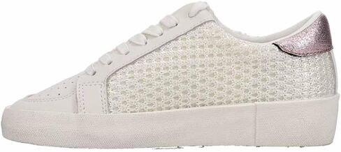 VINTAGE HAVANA Womens Reflex Metallic Lace Up Sneakers Shoes Casual - Off White in Saudi Arabia