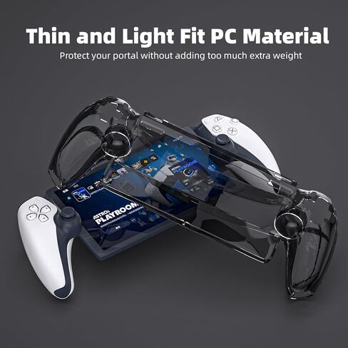 HEATFUN PS Portal Protective Case, Hard Cover Case for PlayStation Portal Remote Player, Shockproof Protective Cover - Blue in Saudi Arabia