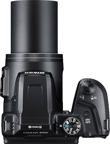كاميرا Nikon Coolpix B500 Wi-Fi الرقمية (أسود) - (متجددة) in Saudi Arabia