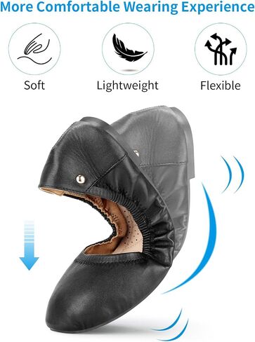 Women's Flats Foldable Ballet Flats for Women Comfortable Ballerina Flats Roll Up Flats for Wedding Party Travel in Saudi Arabia