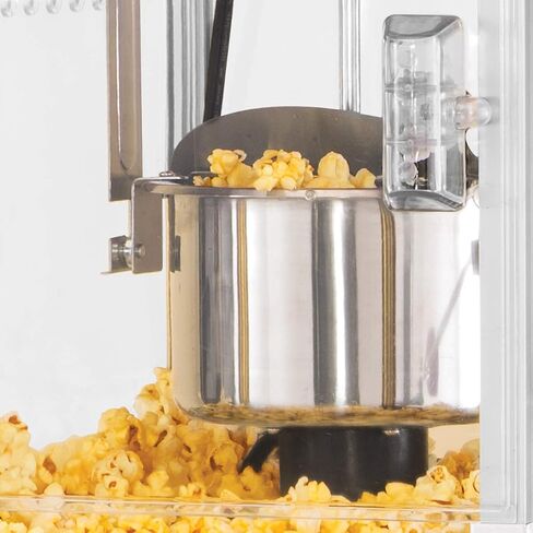 Nostalgia Popcorn Maker Machine - Professional Cart With 2.5 Oz Kettle Makes Up to 10 Cups - Vintage Popcorn Machine Movie Theater Style - Red in Saudi Arabia