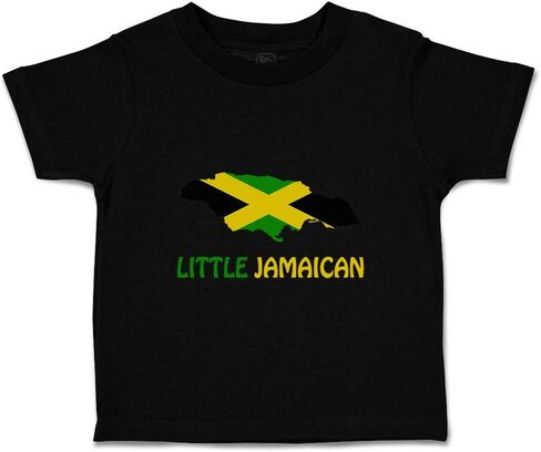 Cute Rascals Toddler T-Shirt Little Jamaican Countries Jamaican Baby Boy & Girl Clothes in Saudi Arabia