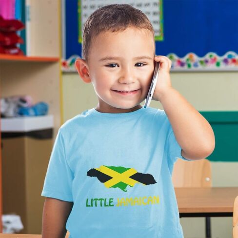 Cute Rascals Toddler T-Shirt Little Jamaican Countries Jamaican Baby Boy & Girl Clothes in Saudi Arabia