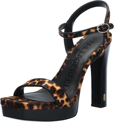 KARL LAGERFELD Women's Jaina Ankle Strap Dress Sandal Pump in Saudi Arabia