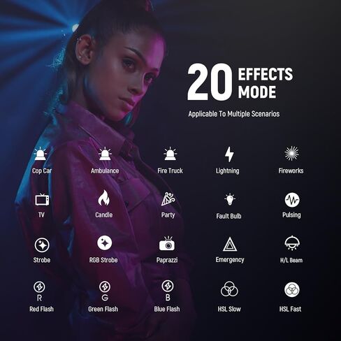 ضوء فيديو LED مغناطيسي صغير RGB، حجم الجيب RGB61 360 درجة لون كامل على ضوء الكاميرا مع بطارية 2000 مللي أمبير/أحذية باردة/CRI 97+/20 مشهد/2500K-8500K درجة حرارة اللون in Kuwait