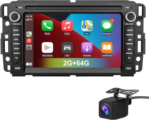 Android 13 [2G+32G] Car Radio for GMC Sierra Yukon Chevrolet Buick Chevy Silverado,7 Inch Touch Screen Stereo with GPS SWC Wireless Apple CarPlay Android Auto with Rear Camera in Saudi Arabia