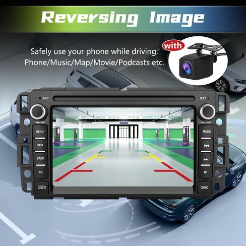 Android 13 [2G+32G] Car Radio for GMC Sierra Yukon Chevrolet Buick Chevy Silverado,7 Inch Touch Screen Stereo with GPS SWC Wireless Apple CarPlay Android Auto with Rear Camera in Saudi Arabia