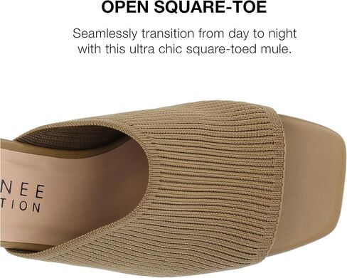Journee Womens Lorenna Open Square Toe Block Heel Dress Sandals in Saudi Arabia