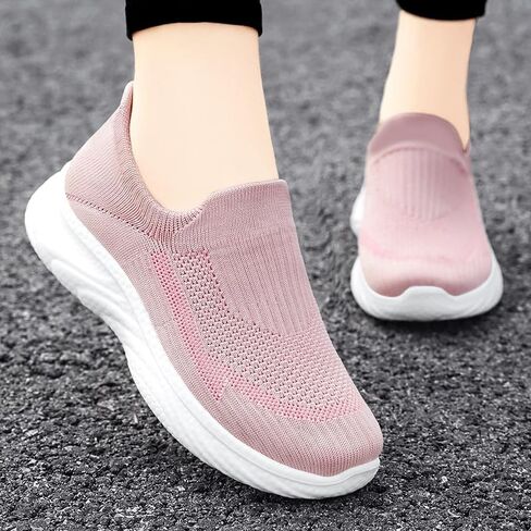 Alexis Leroy Women's Mesh-Comfortable Athletic Walking Shoes Slip On Casual Sneakers in Saudi Arabia