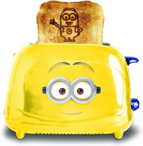 Uncanny Brands Minions Dave 2-Slice Toaster- Toast Iconic Minion on Your Toast in Saudi Arabia