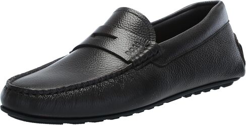 BOSS Women's Noel Grainy Leather Moccasins in Saudi Arabia