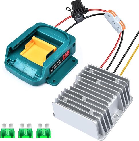 Power Battery Adapter Wheel for Makita 18V LXT Battery with 14 AWG Wire Connector for BL1850B, BL1860B,BL1830B,BL1840B,BL1820B for DIY Rc Car Toys, Robotics and Rc Truck in Saudi Arabia