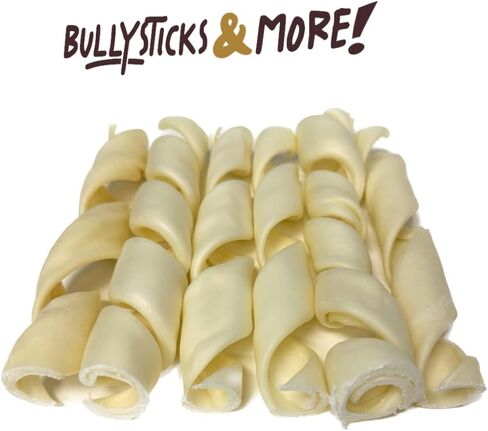 BULLYSTICKS & MORE 10-12 Inch Beef Cheek Springs for Dogs (5 Count) - Bully Springs Beef Cheek Dog Chews - Beef Cheek Strips -No Hide Bones for Dogs in Saudi Arabia